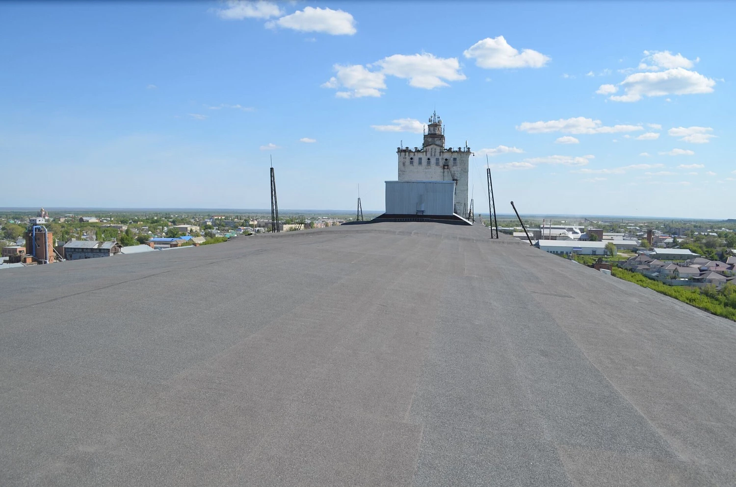 г.Пугачев ул. Железнодорожная, д.15 кровля 1